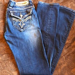 Women’s Rock Revival Straight Denim Jean